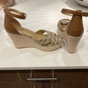 Michael Kors Espadrille - Sadler Logo Jacquard - Never used